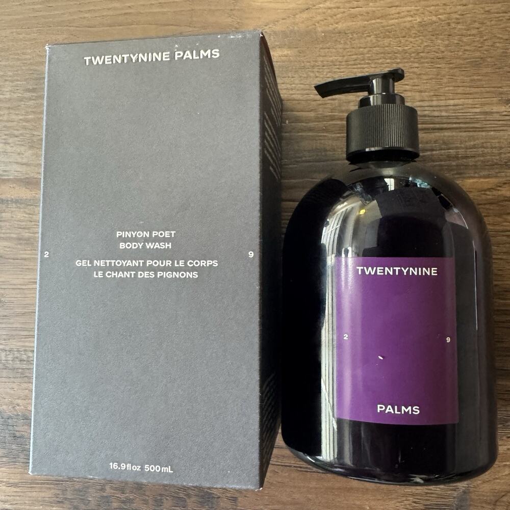 Twenty Nine Palms Pinyon Poet Body Wash 16.9 fl oz /500 ml NEW Twentynine Palms